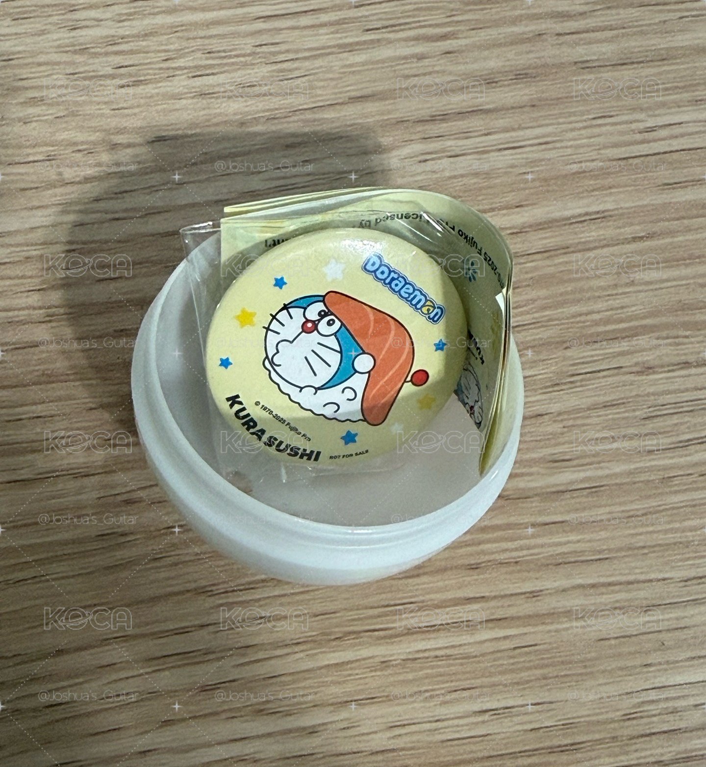 藏壽司x哆啦A夢 徽章