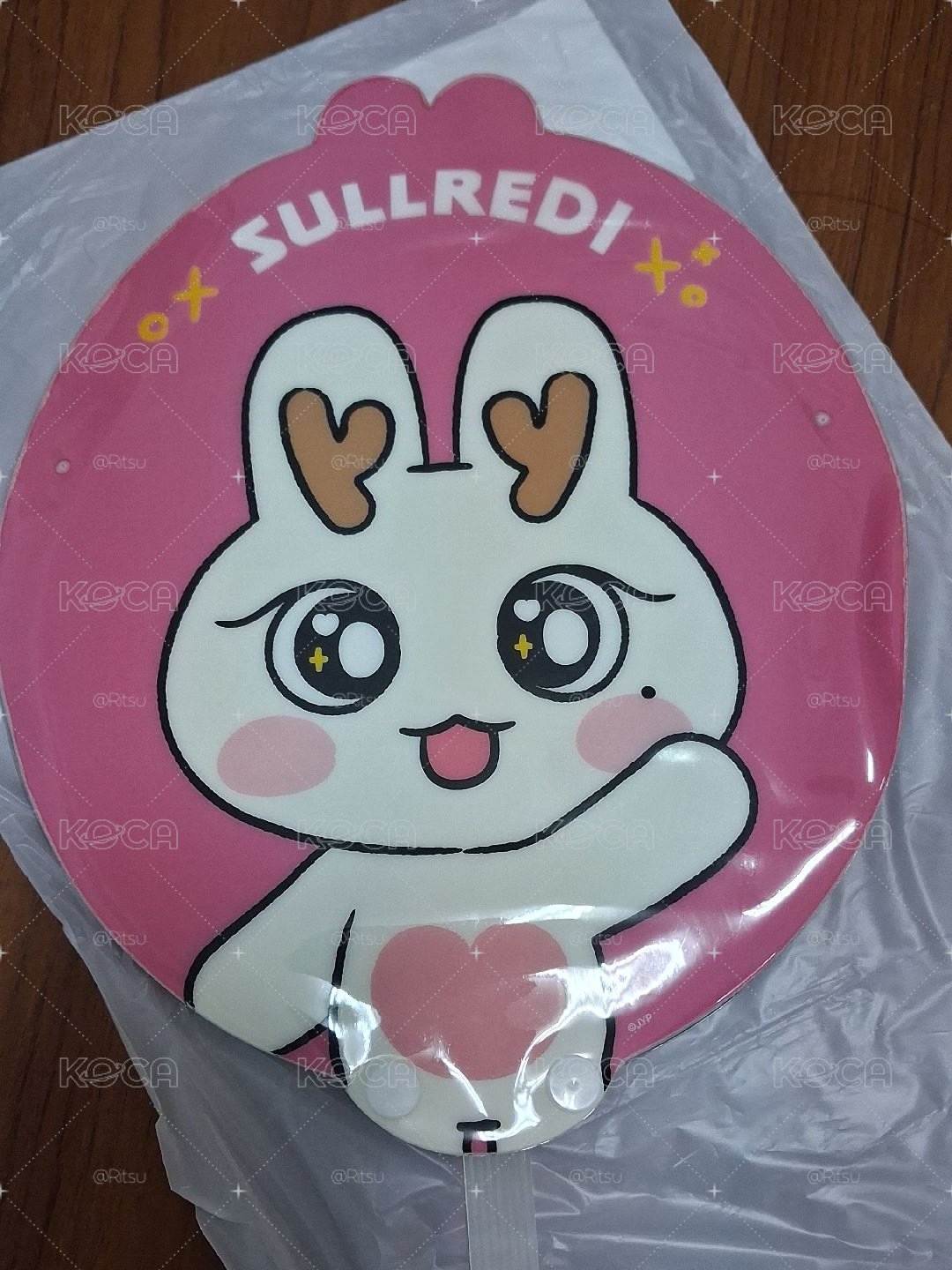 NMIXX Sullyoon飯咪扇子+扇套+專卡 合售不拆