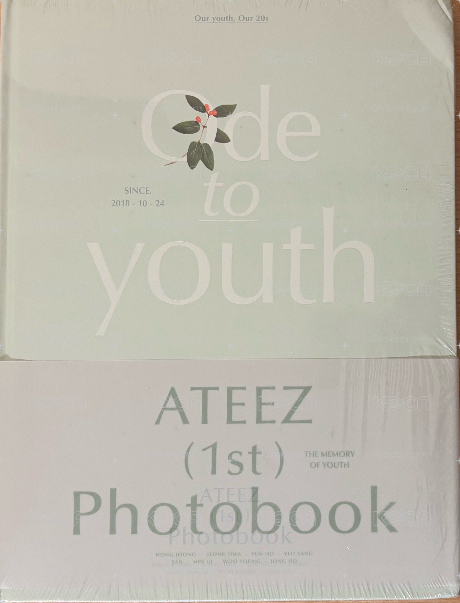 ATEEZ Ode to Youth 寫真集 （全新未拆含卡）
