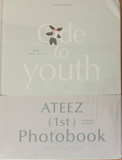 ATEEZ Ode to Youth 寫真集 （全新未拆含卡）
