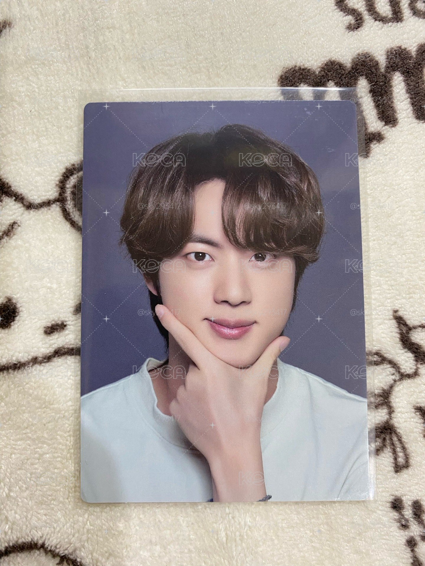 BTS 防彈 JIN 金碩珍 隨機卡