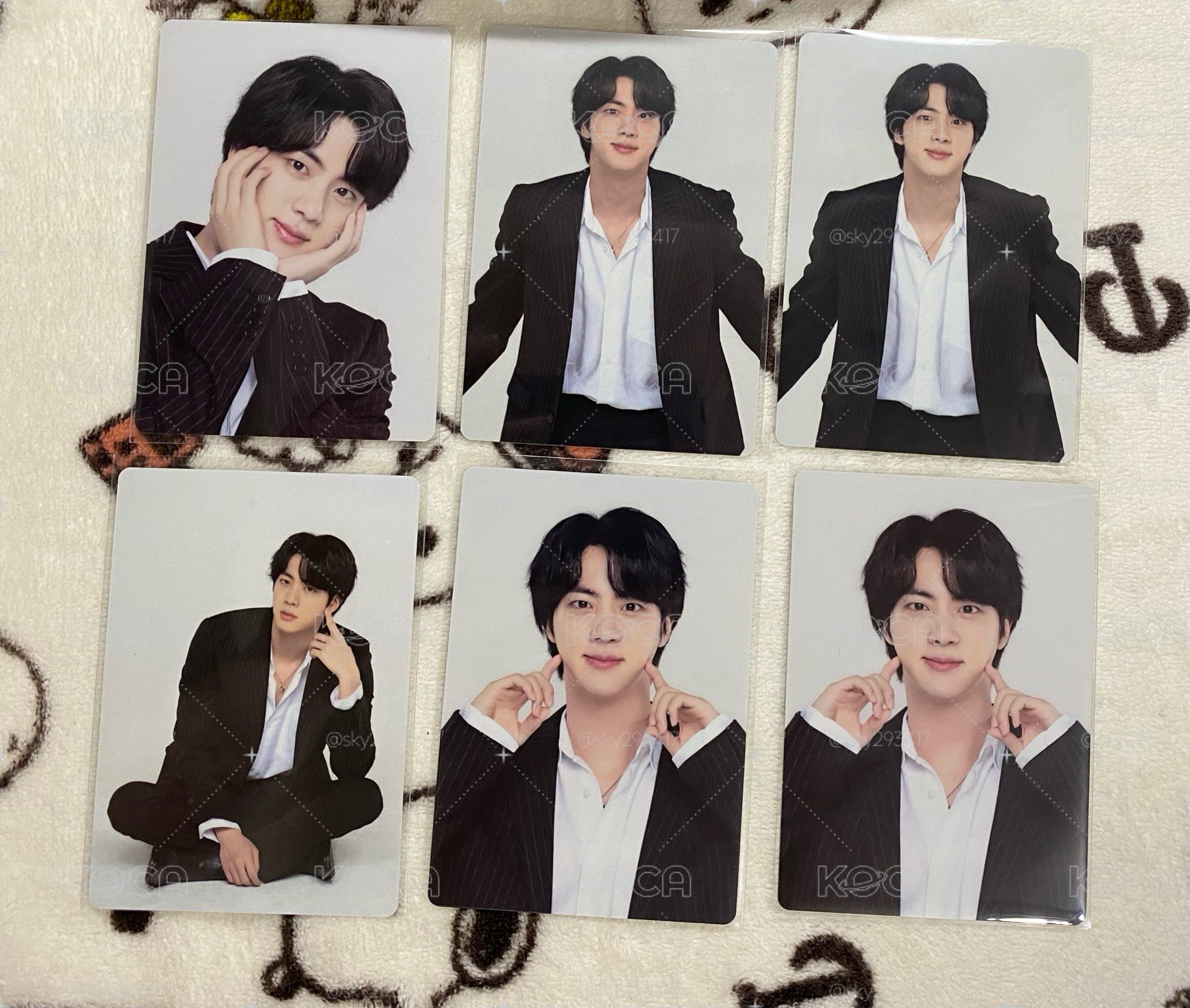 BTS 防彈 JIN 金碩珍 隨機卡