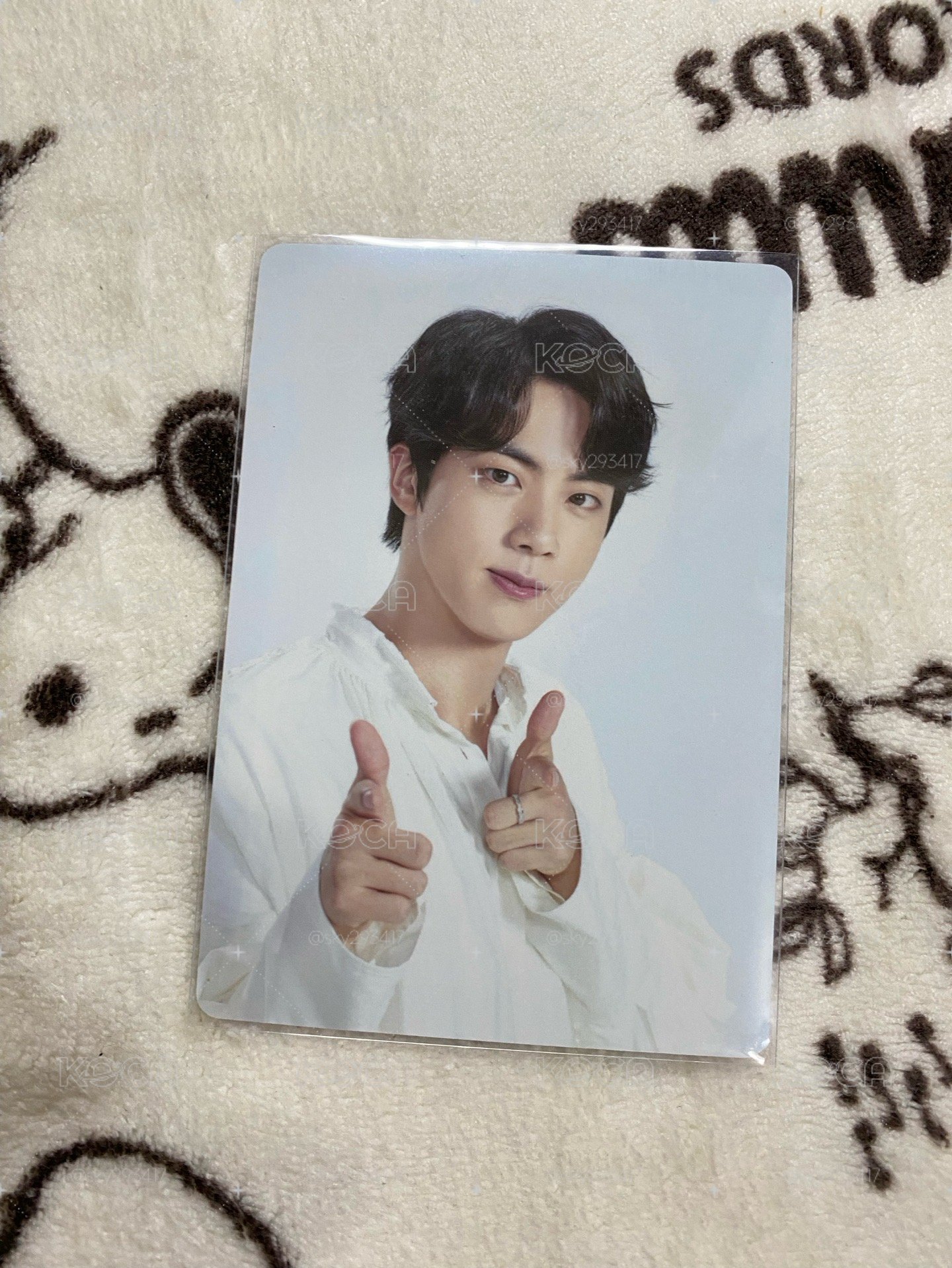 BTS 防彈 JIN 金碩珍 隨機卡