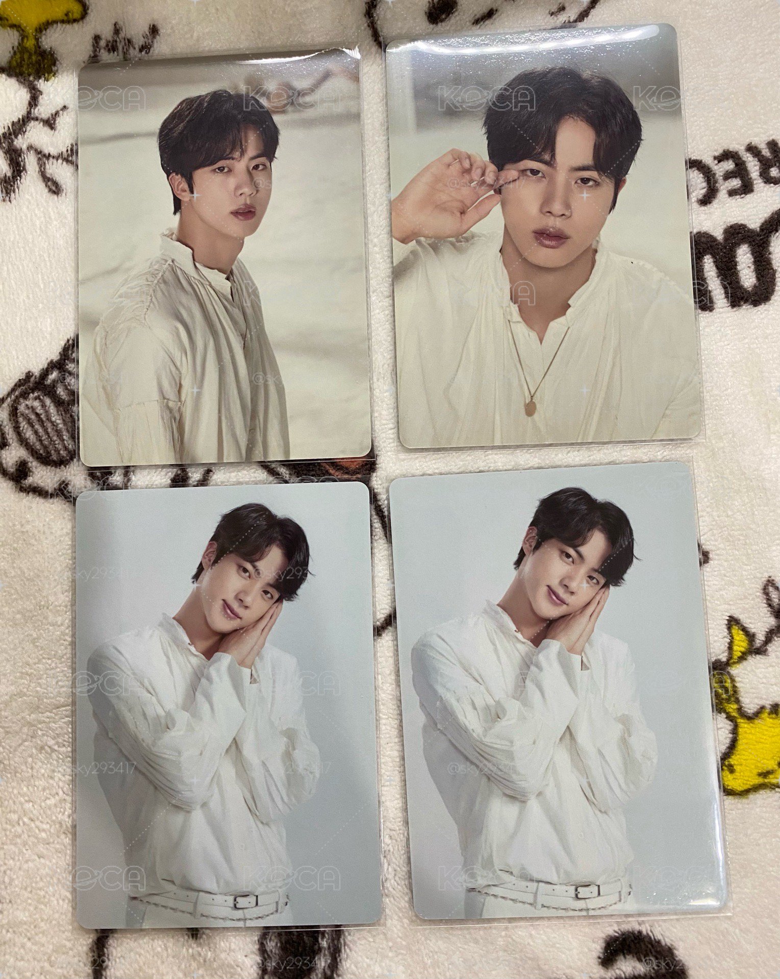 BTS 防彈 JIN 金碩珍 隨機卡