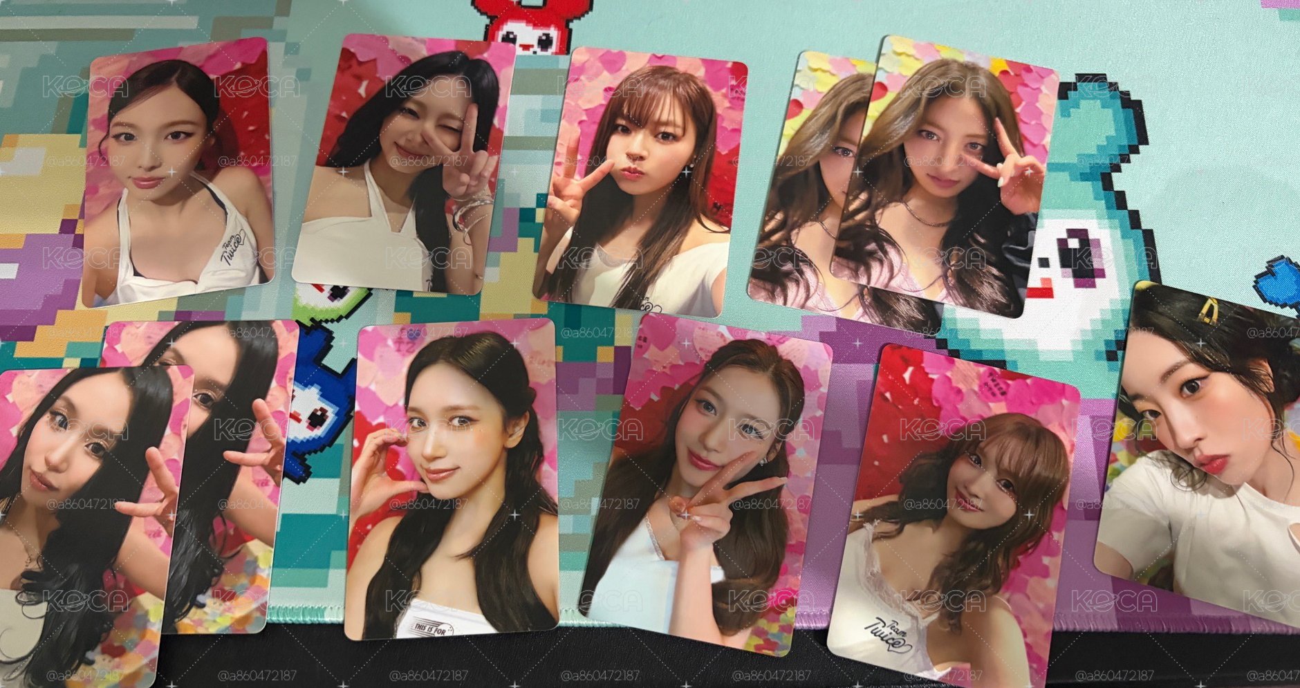 TWICE九週年滿額卡