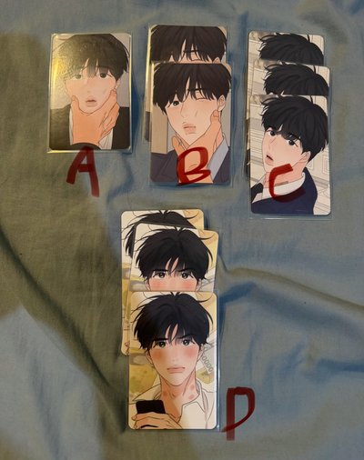 Lezhin 韓漫隨機小卡 香味的界線 第一彈