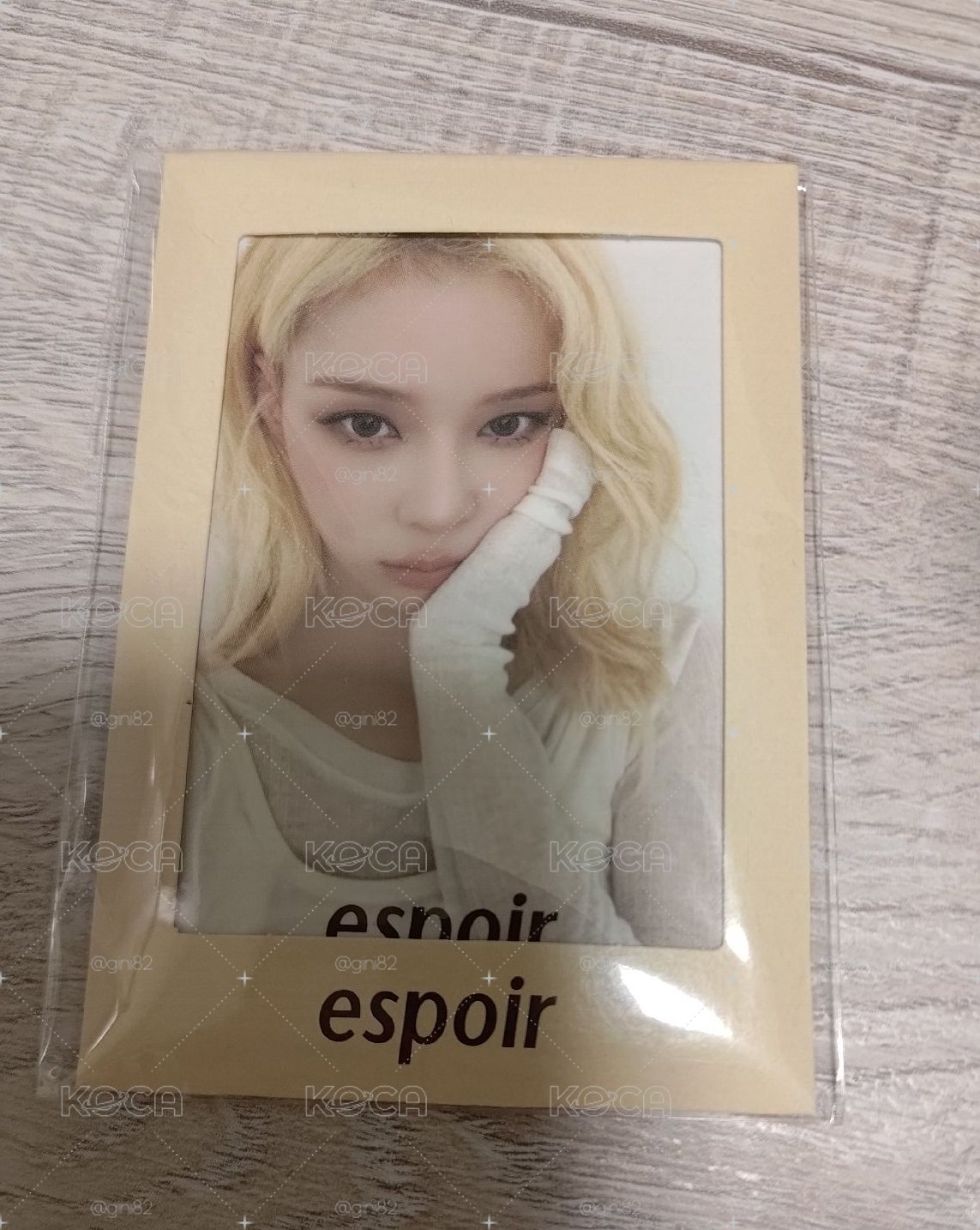 winter 代言卡esopir 現貨 全新未拆