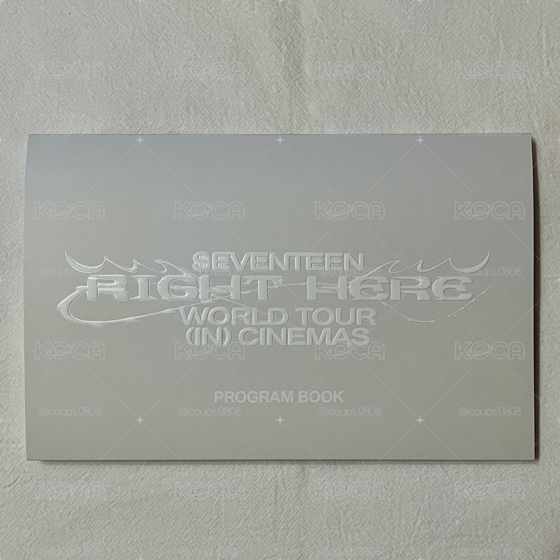 Seventeen RIGHT HERE 電影手冊