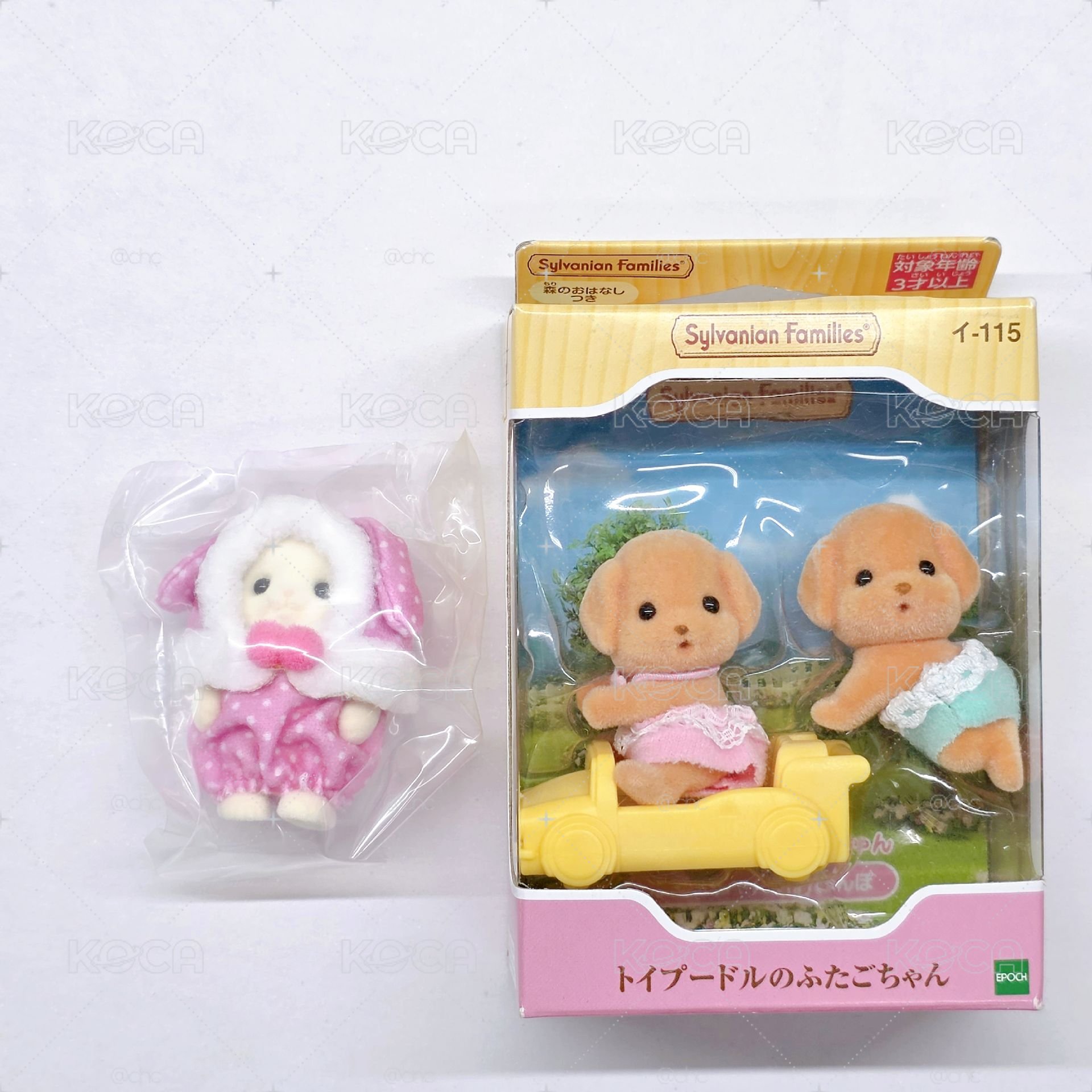 垂耳兔＆貴賓狗雙胞胎