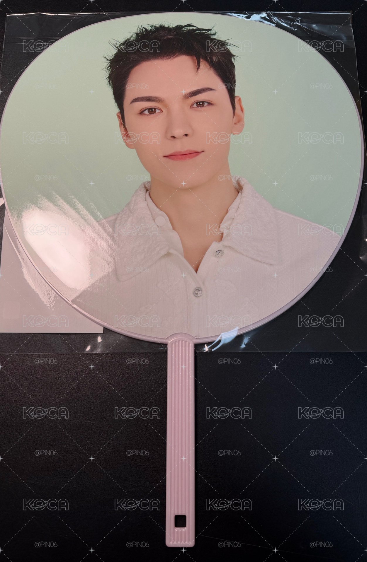 SEVENTEEN YAKUSOKU 大扇 小扇 徽章 小扇套 大扇背帶