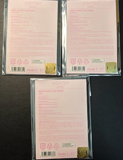 SEVENTEEN YAKUSOKU 大扇 小扇 徽章 小扇套 大扇背帶