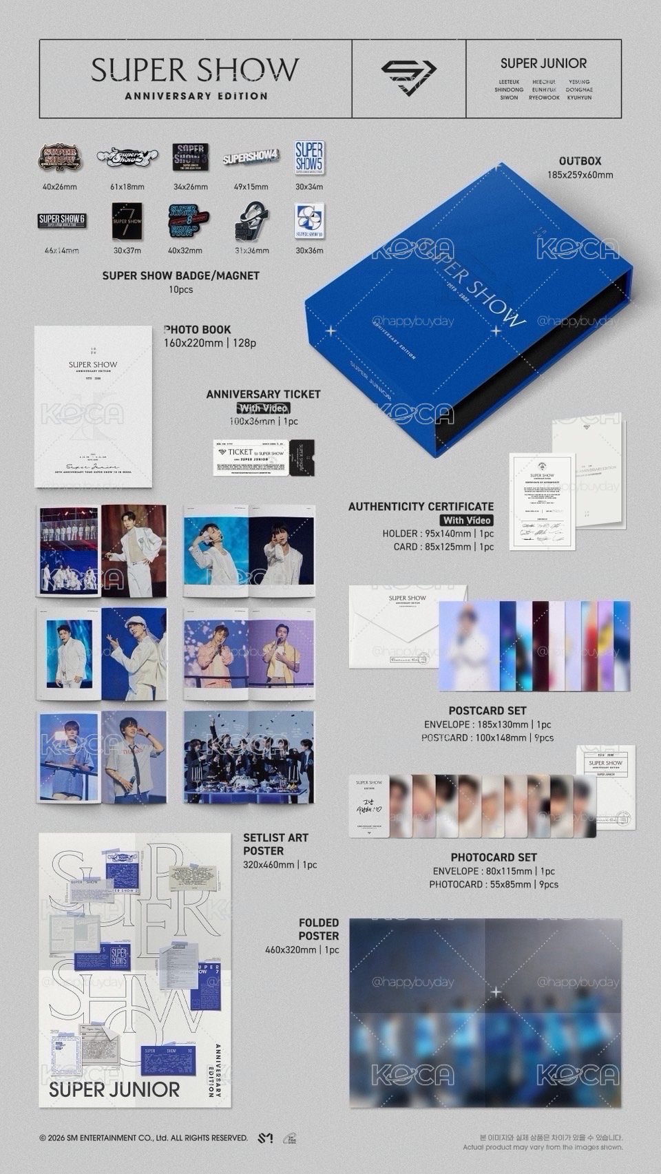 SUPER SHOW ANNIVERSARY EDITION DVD 
