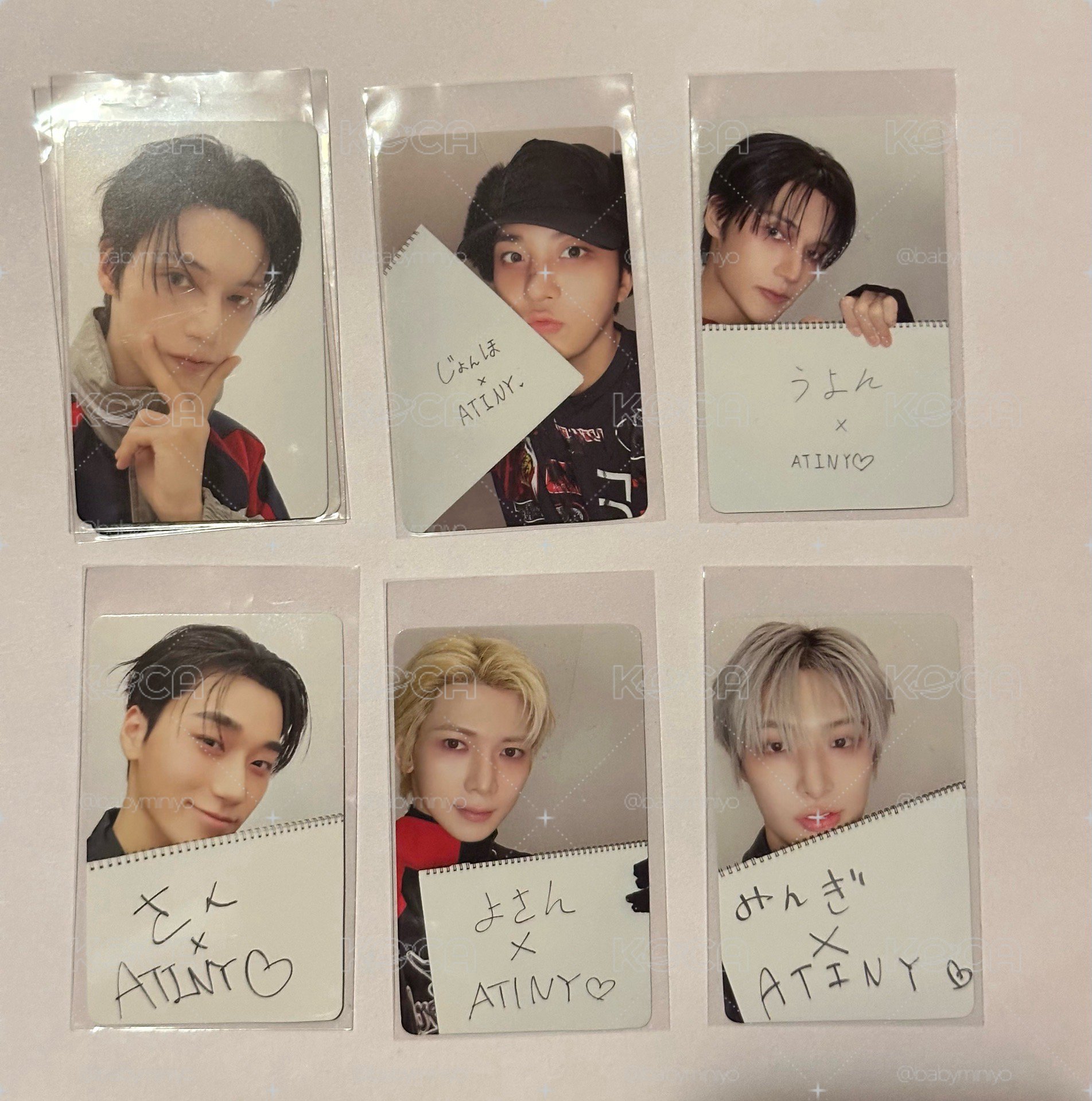 BAD (JP ver.) ATEEZ JP FC 特典卡 