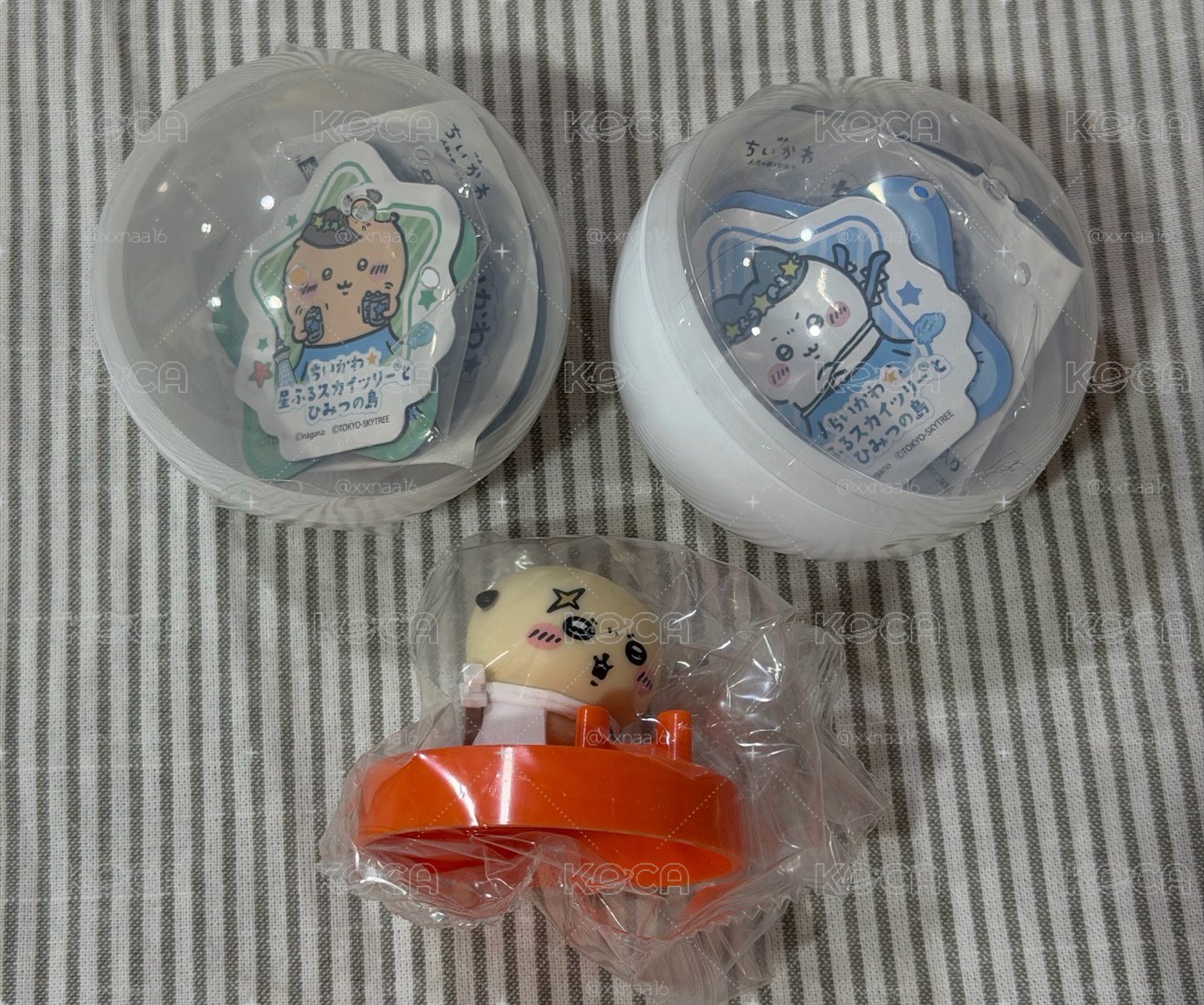 吉伊卡哇晴空塔扭蛋磁鐵/coco一番屋贈品