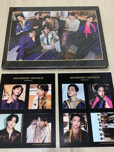 BTS 貴婦禮盒 #8 雜誌寫真書