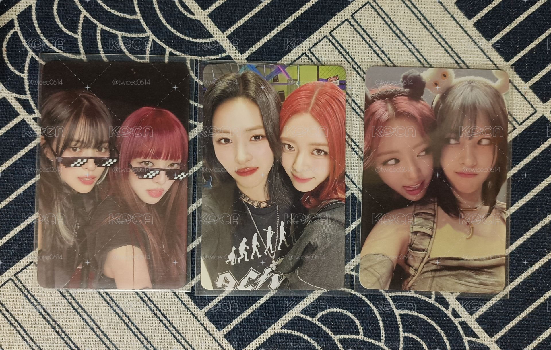 itzy 雙申三張