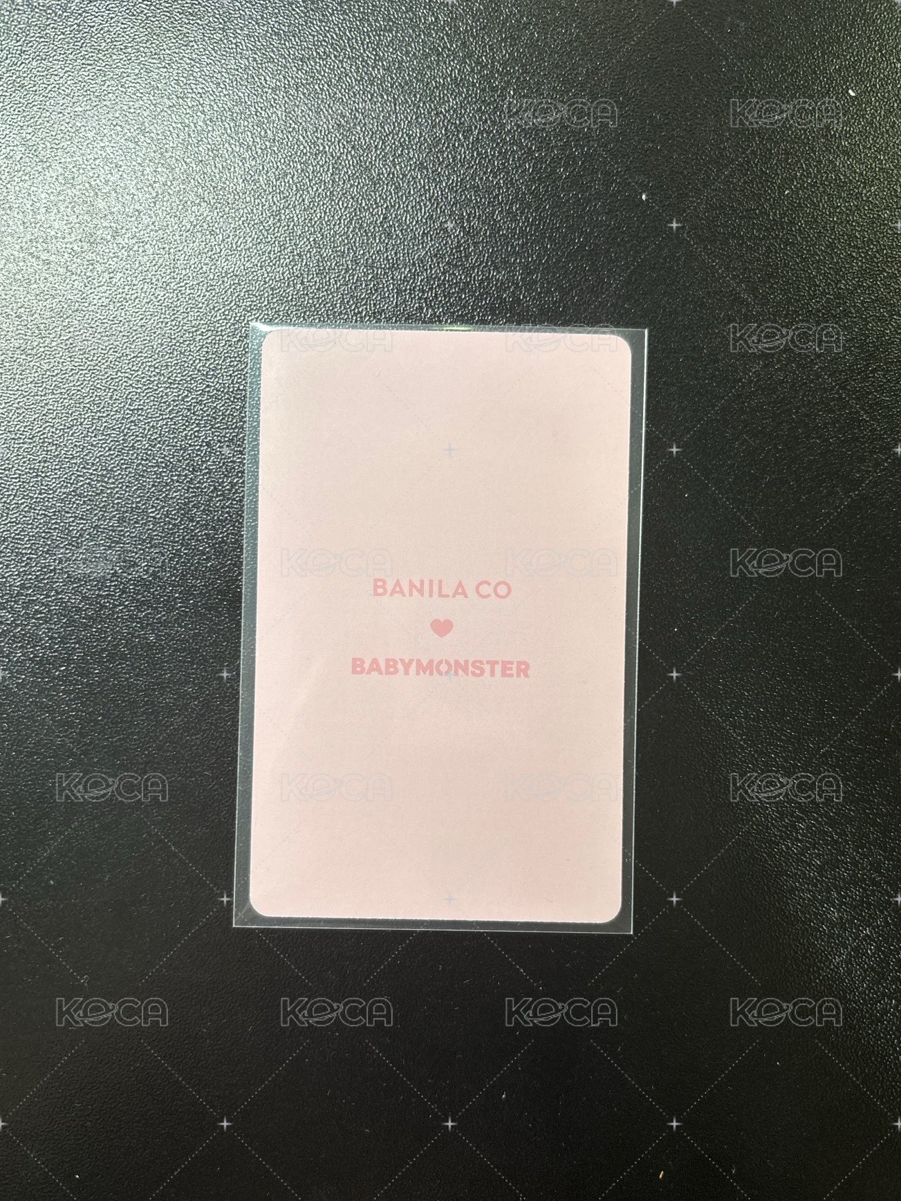 BANILA CO 4.0 代言卡 
