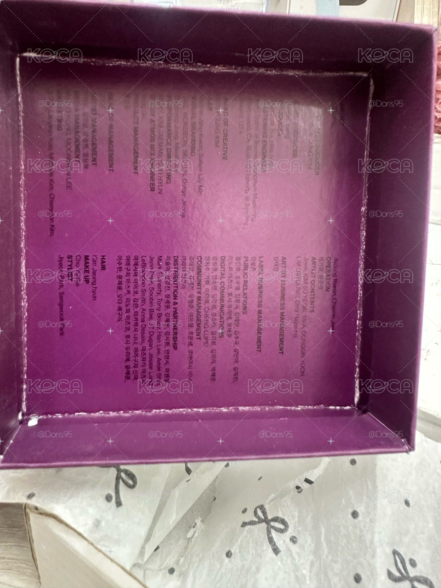 三顆球加一顆骰子一起～盒子底部有刮痕，除了小卡其他都在💞