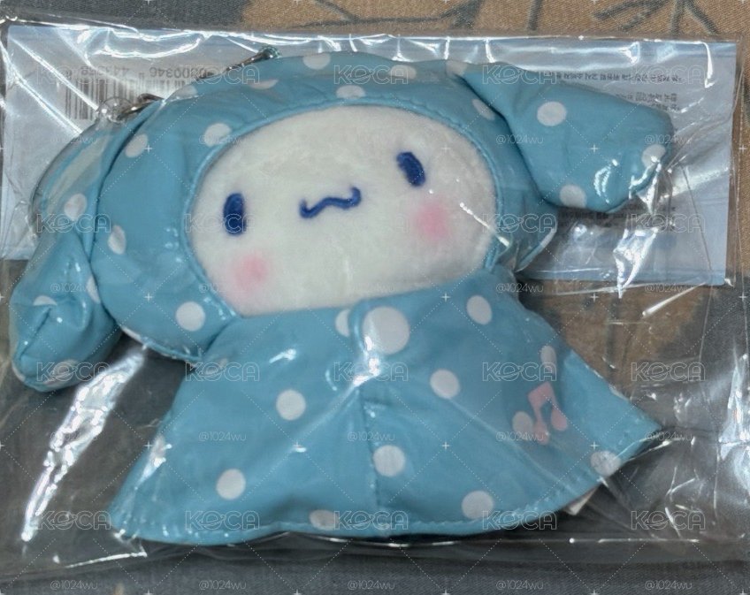 大耳狗雨衣吊飾