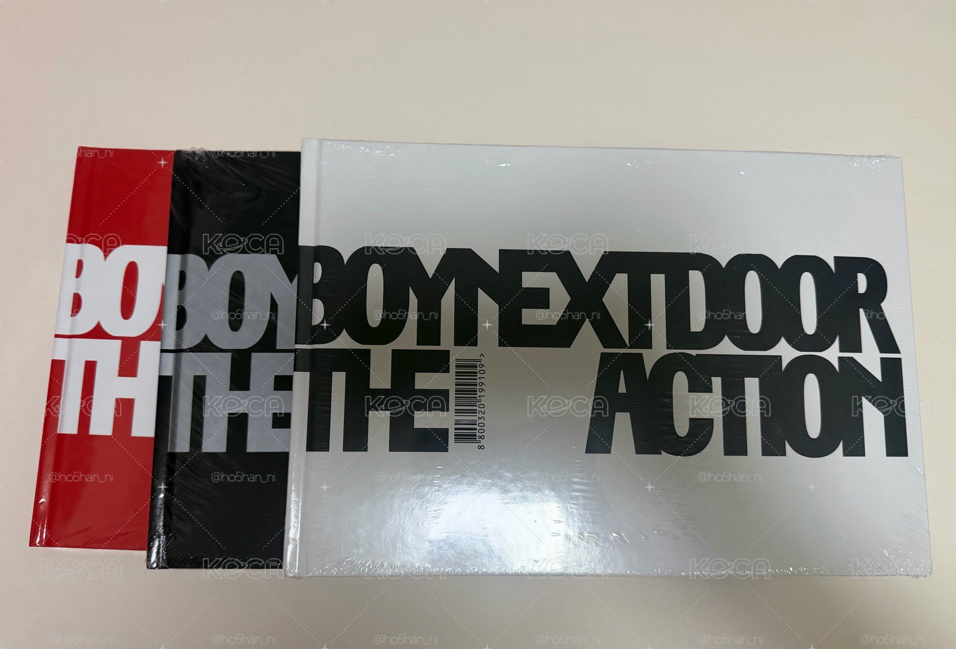 The action 專輯一套 全新未拆