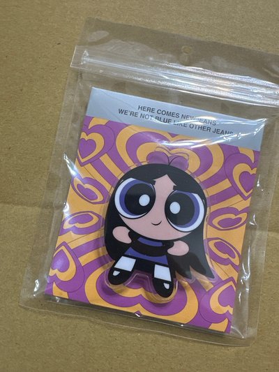 ［現貨］NJ Minji THE POWERPUFF GIRLS快閃 壓克力手機支架 (全新未拆）