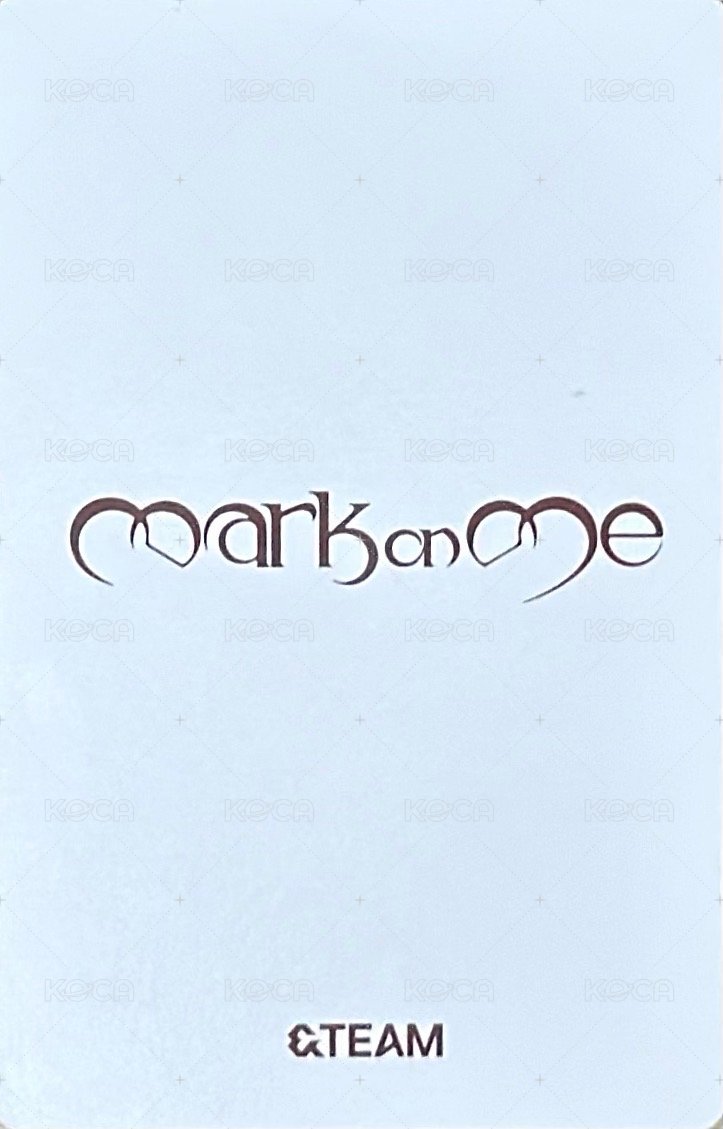 MOM TAME ME Ver Album photocard B Back