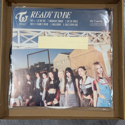TWICE Ready to be粉膠 全新未拆🩷