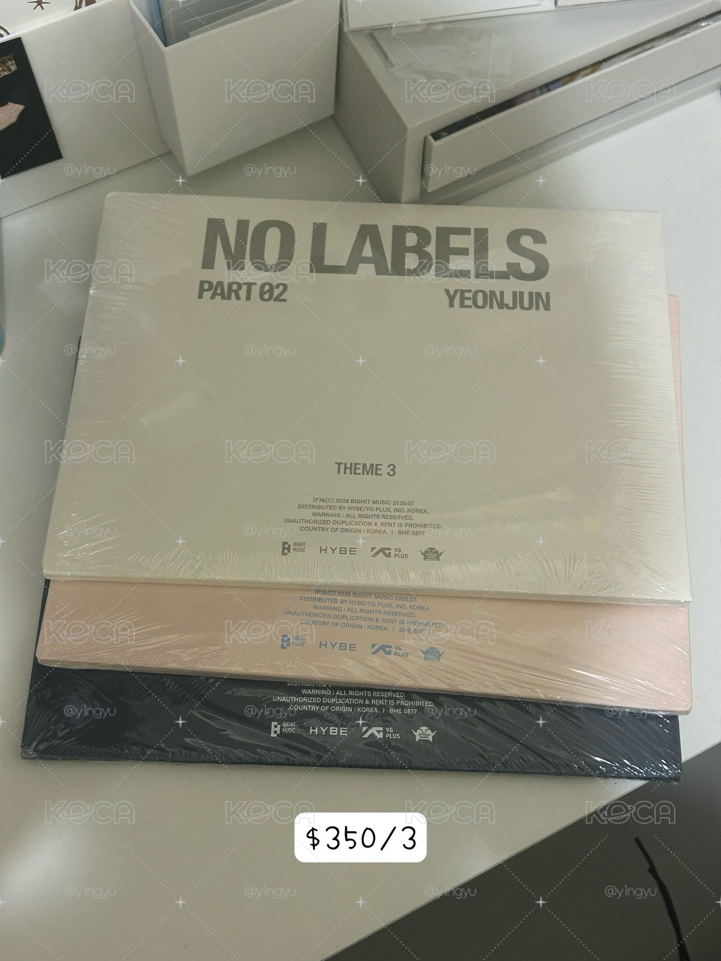 崔然竣 No labels part 2 一般版專輯