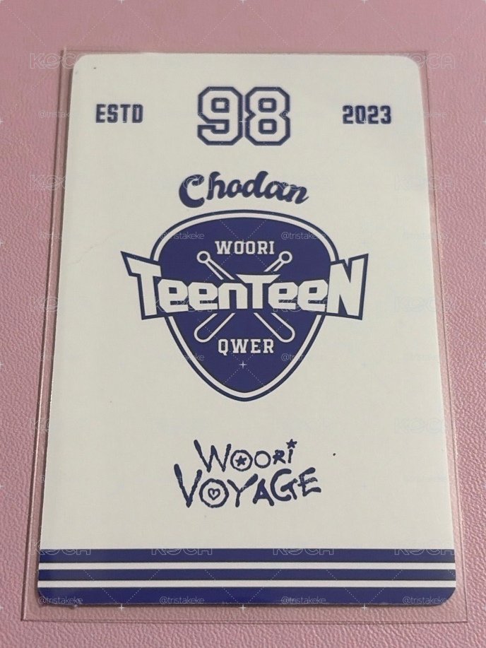 QWER teenteen2.0 代言卡 丹