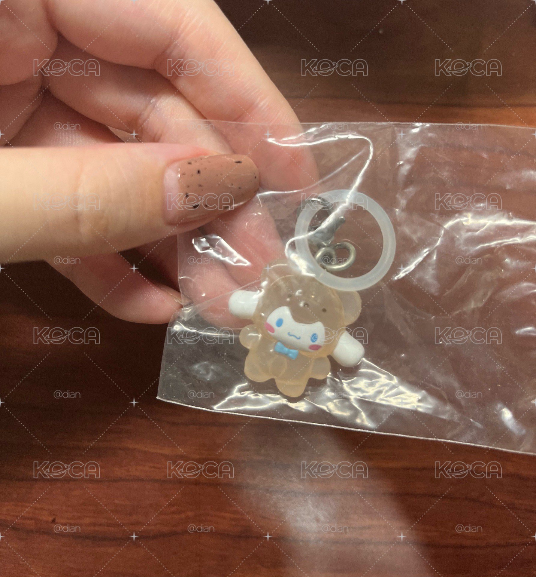 三麗鷗 大耳狗 小熊造型雨傘吊飾