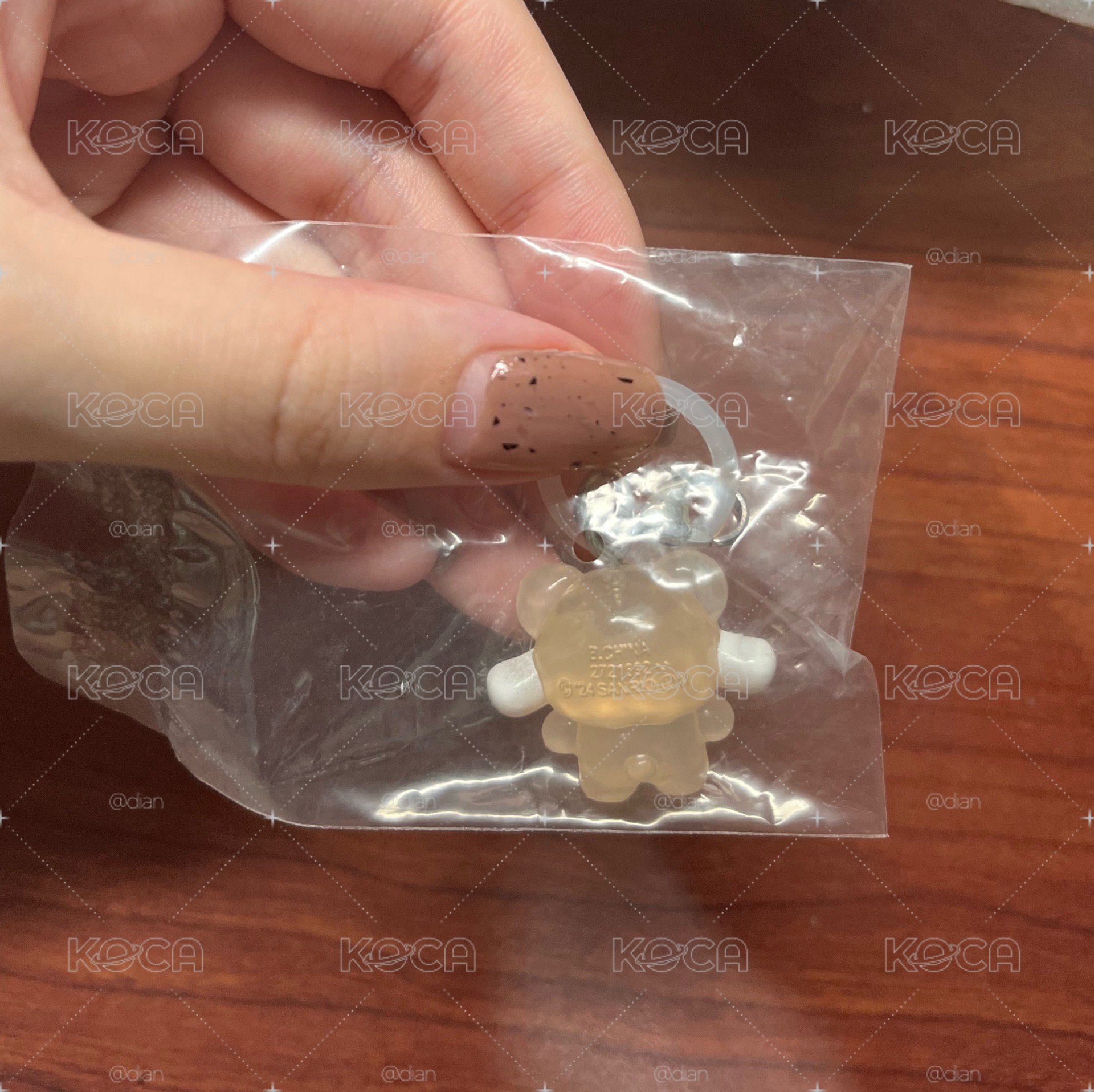 三麗鷗 大耳狗 小熊造型雨傘吊飾