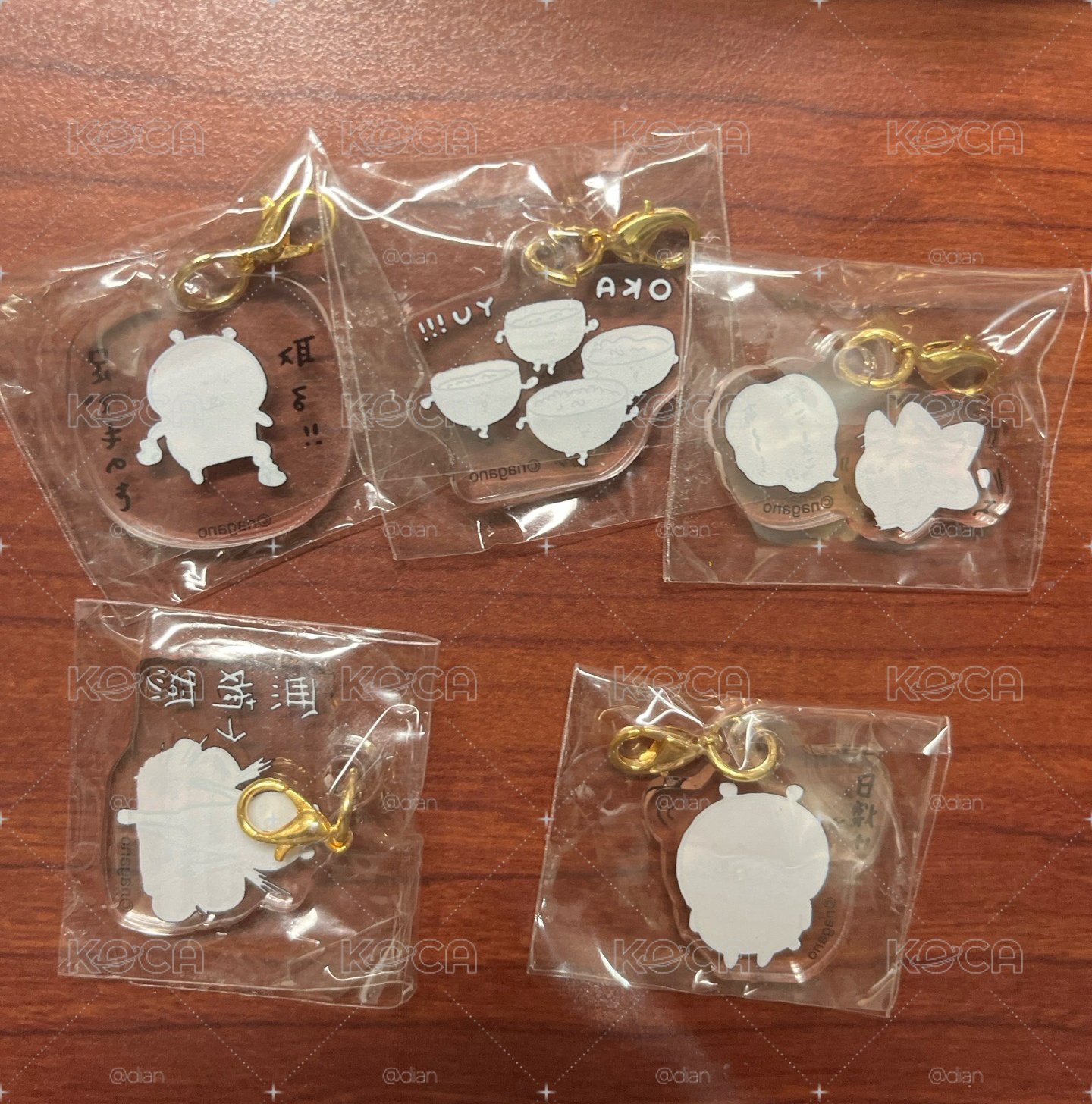 自嘲熊 壓克力吊飾 曬黑 自信感 稀飯 穿襪子 海星