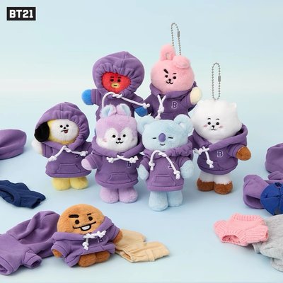 bt21紫色衛衣吊飾💜
