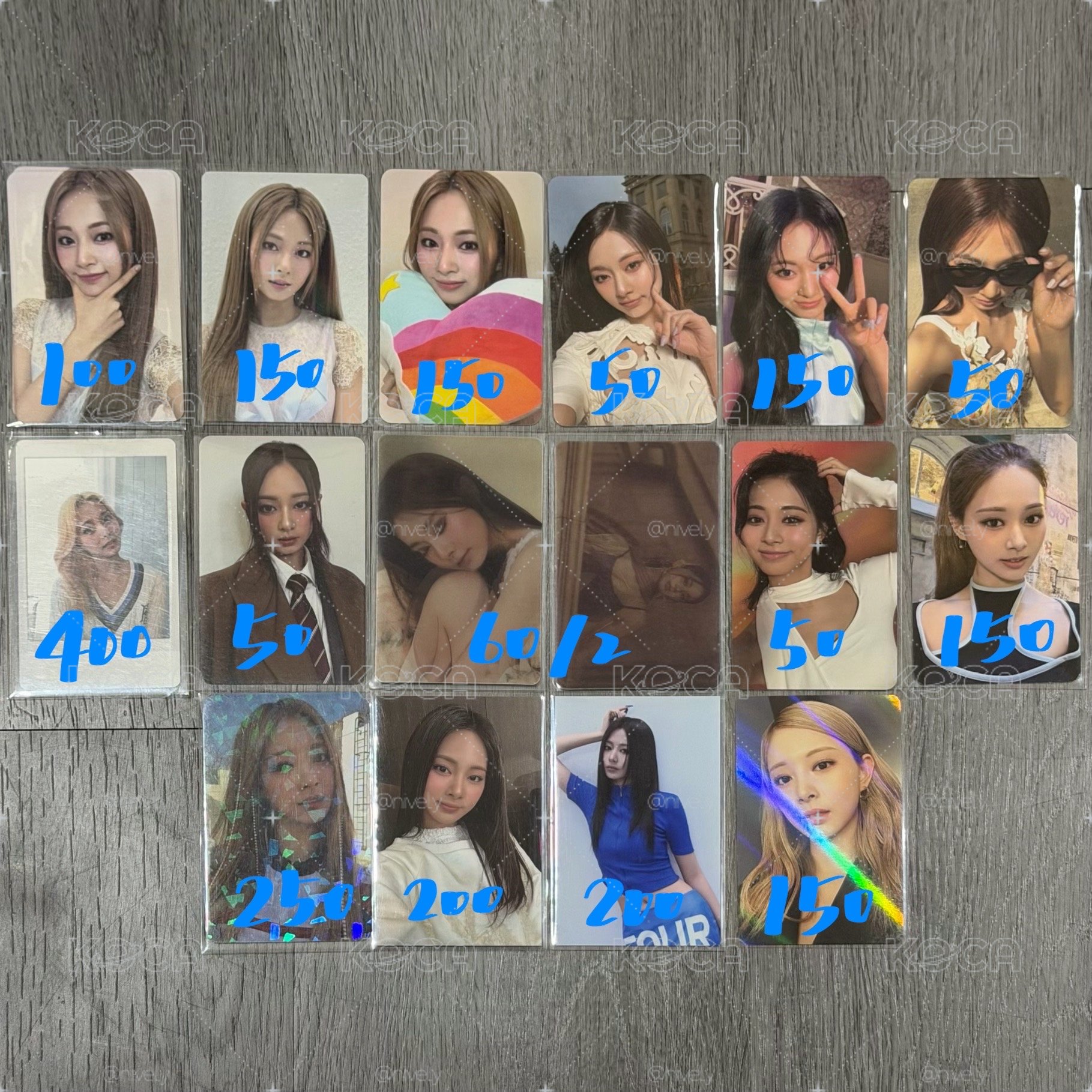 TWICE 子瑜 綁卡區