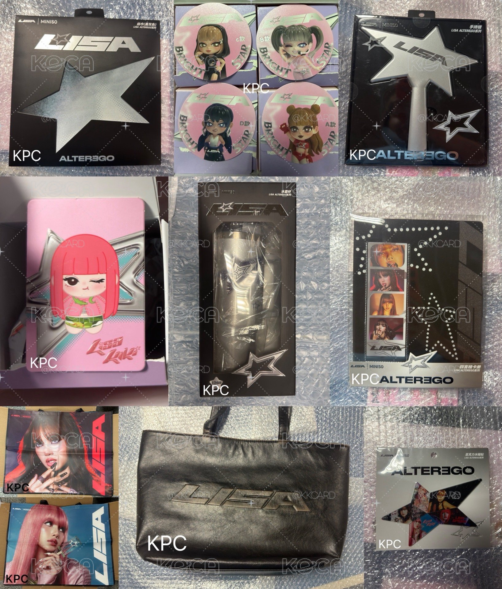 現貨速出 BLACKPINK LISA MINISO 快閃商品