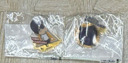 排球少年 壓克力吊飾 緣日祭 影山+小立牌*2