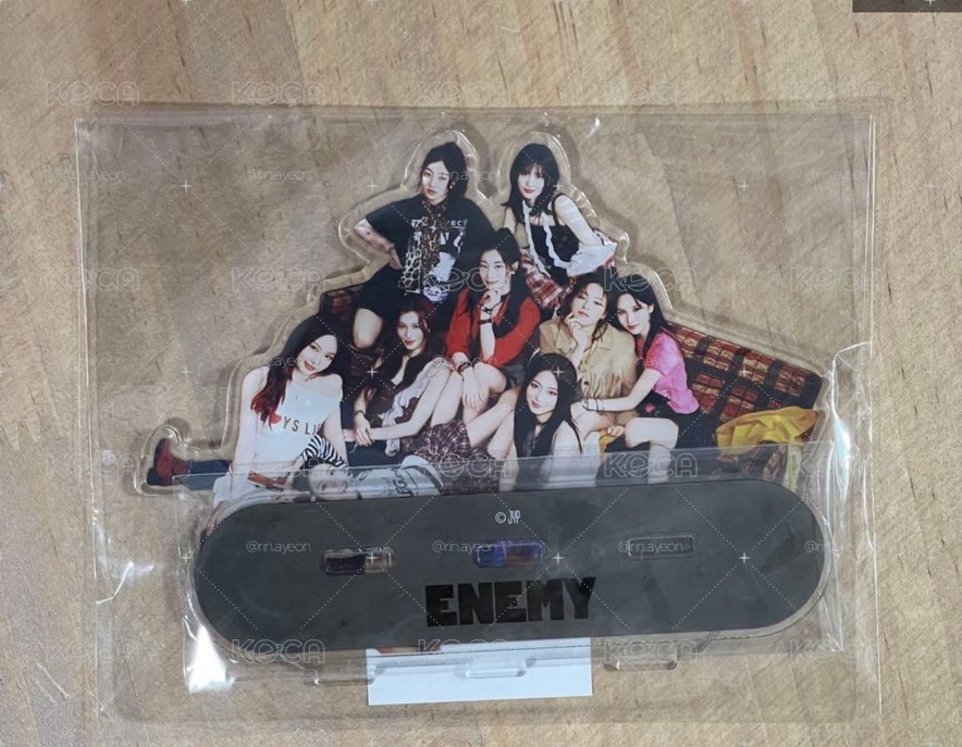 Twice Enemy 立牌特典
