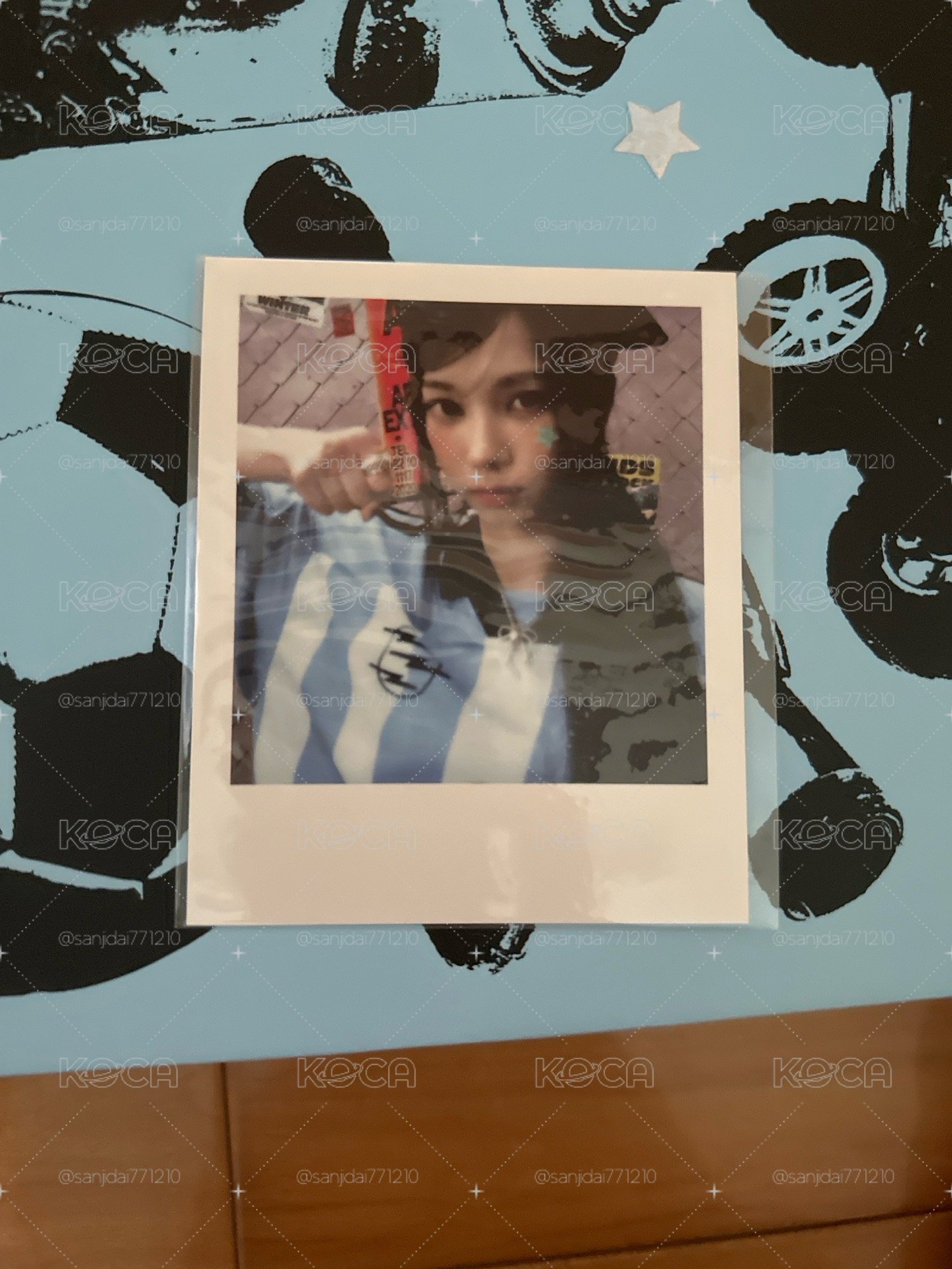 aespa karina 2025 年曆 隨機 拍立得