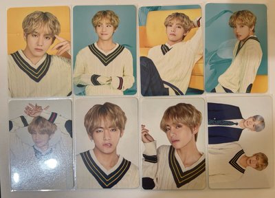 BTS 防彈少年團 金泰亨 V 日四期 隨機卡 我四寸卡 布偶貓泰 金髮泰