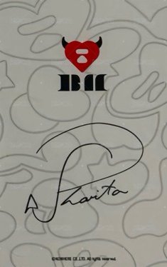 APEE×BABYMONSTER 第二彈 印簽 代言卡  背面