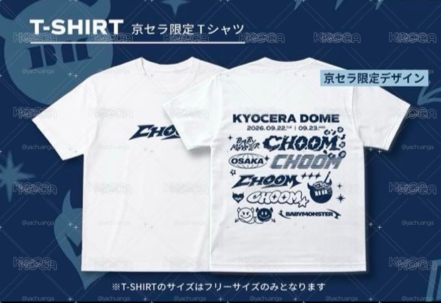 2026-27日本巡迴 BABYMON席-會場限定 T-shirt