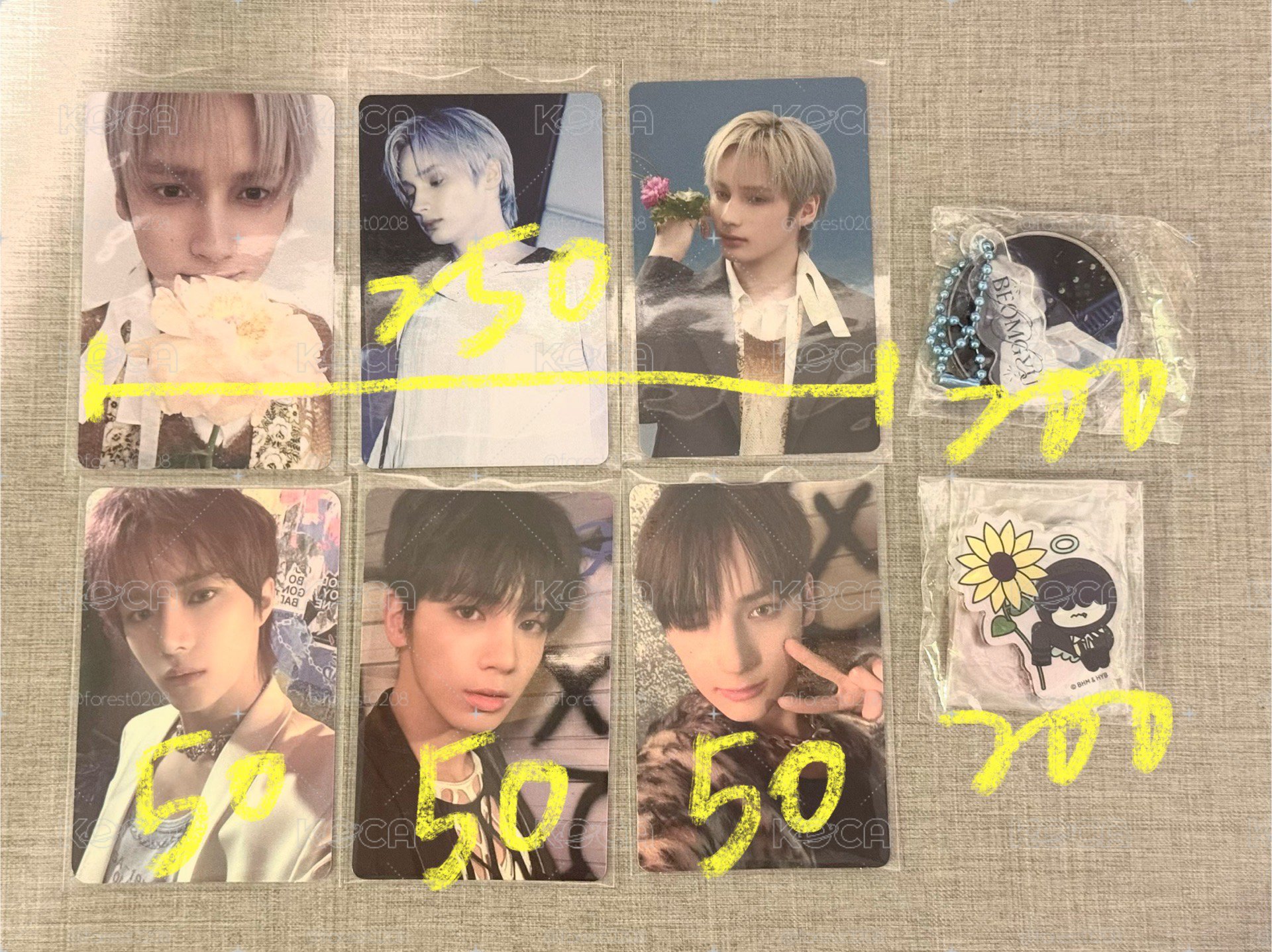 TXT セツナハナビ 迷四 眼鏡卡