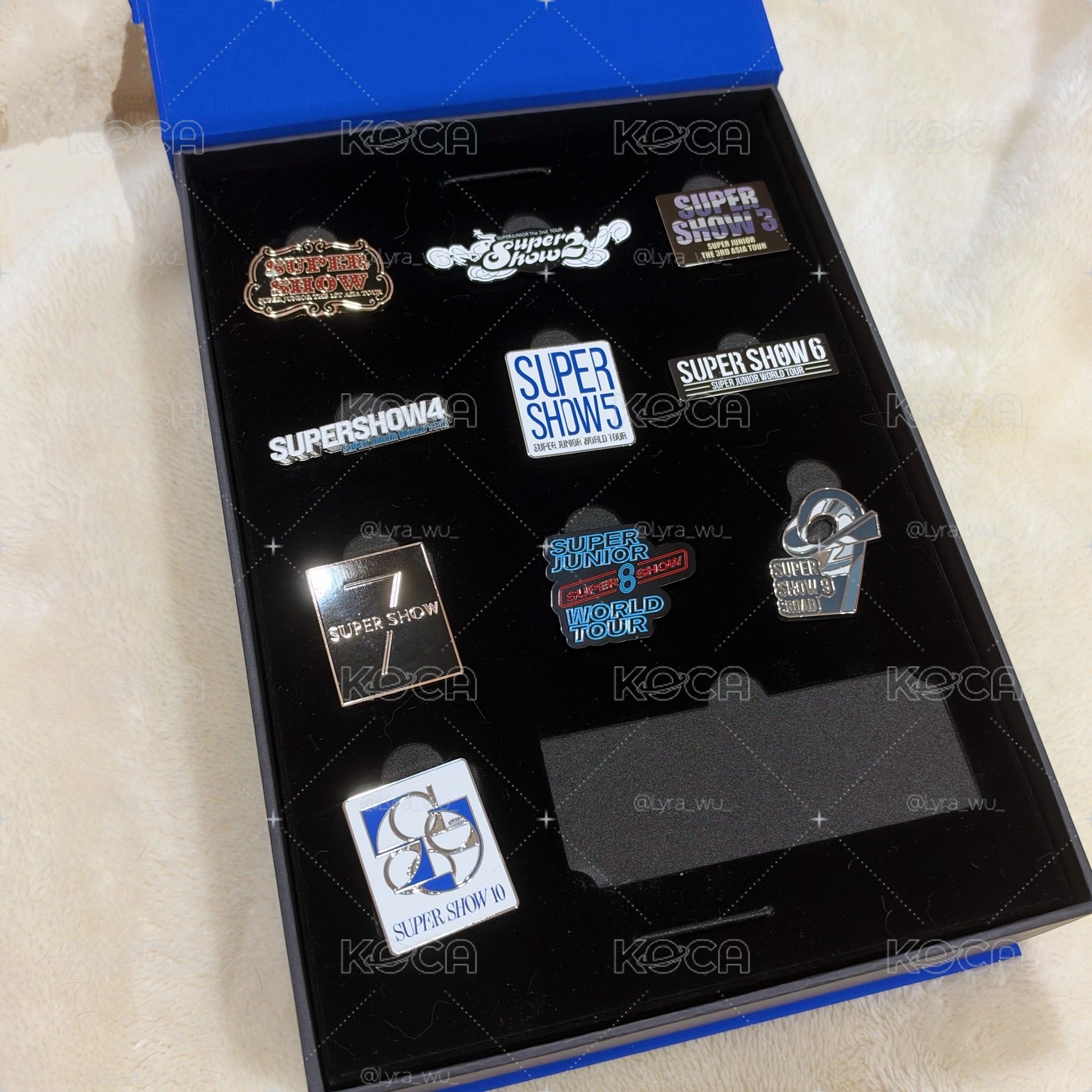 Super Show 回憶錄 徽章+外盒