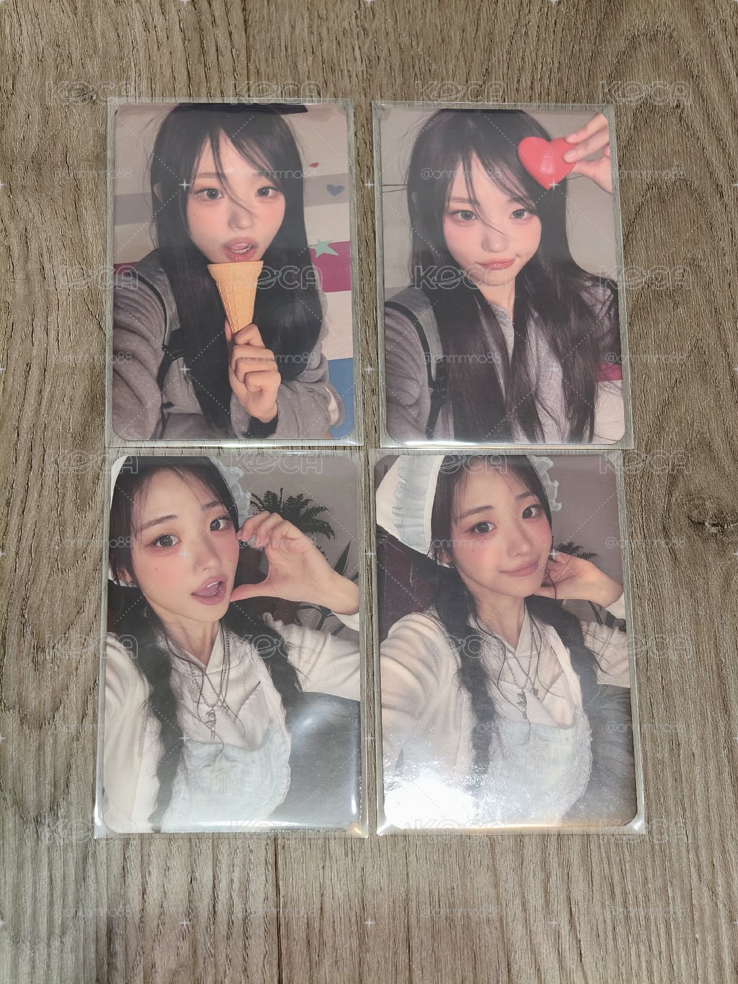 QWER 韓安週邊 卡包卡 娜