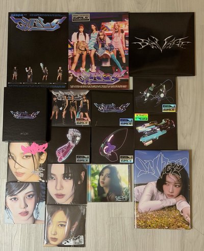 aespa空專大盤&一代手燈