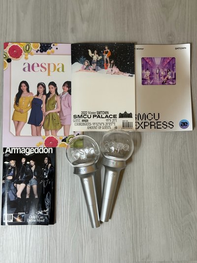 aespa空專大盤&一代手燈
