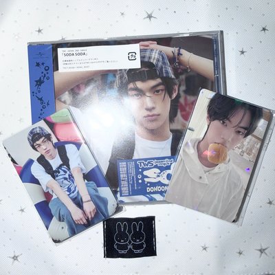 ⚪️SODA SODA 單封 整圖不拆 𝙎𝙃𝙄𝙉𝙔𝙐 𝘿𝙊𝙃𝙊𝙊𝙉 𝙅𝙄𝙃𝙊𝙊𝙉