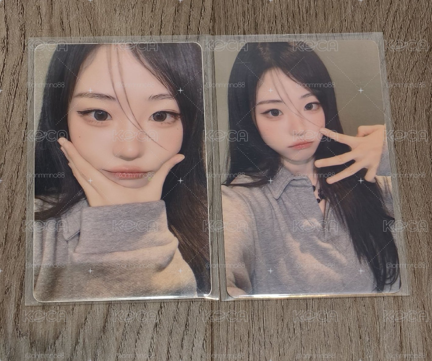 QWER 韓安 印製卡 娜