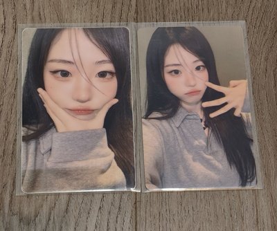 QWER 韓安 印製卡 娜