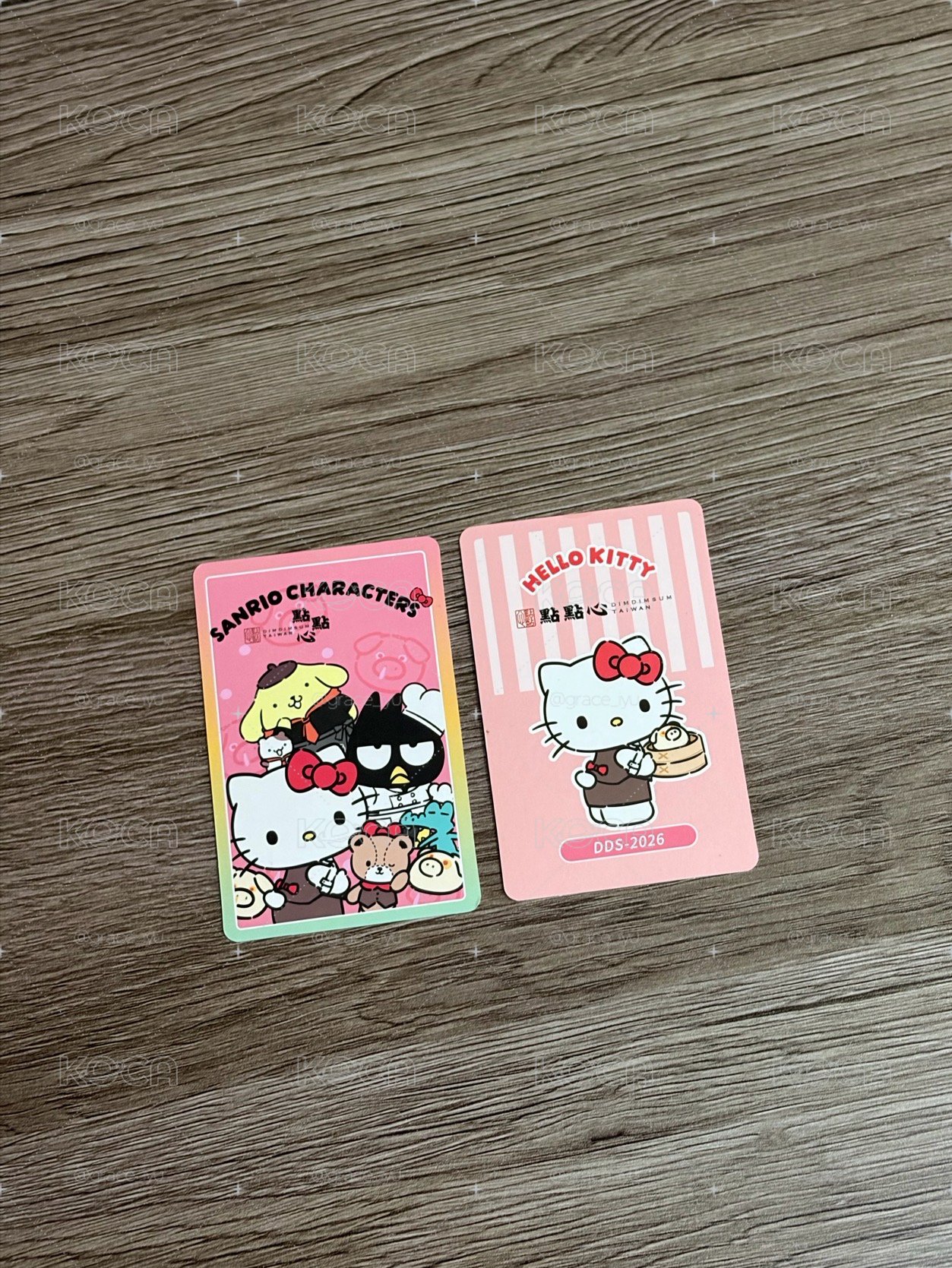 三麗鷗 點點心小卡